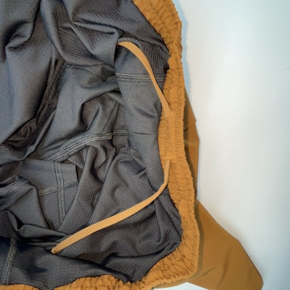 New Lululemon Men's Size XL Pace Breaker Shorts 7" Lined Copper Brown XL - Picture 10 of 12